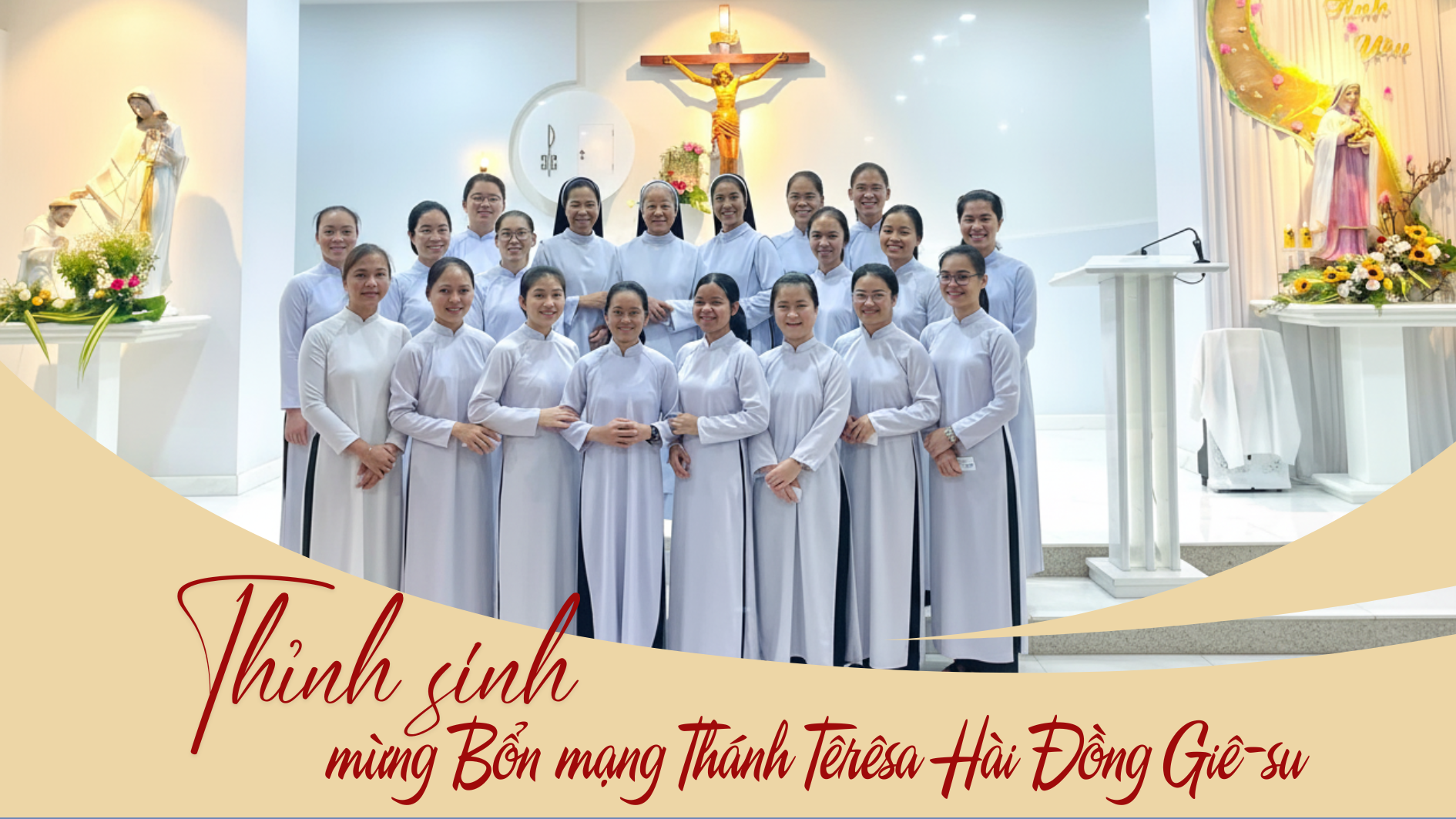 Khối Thỉnh sinh mừng Bổn mạng Thánh Têrêsa Hài Đồng Giê-su